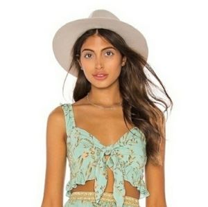 Spell Maisie Crop Top Medium Turquoise EUC